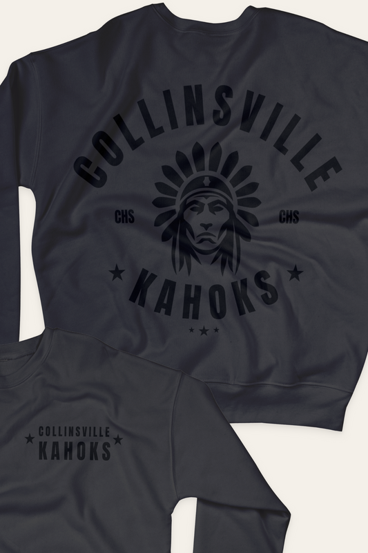 COLLINSVILLE KAHOKS School Crewneck