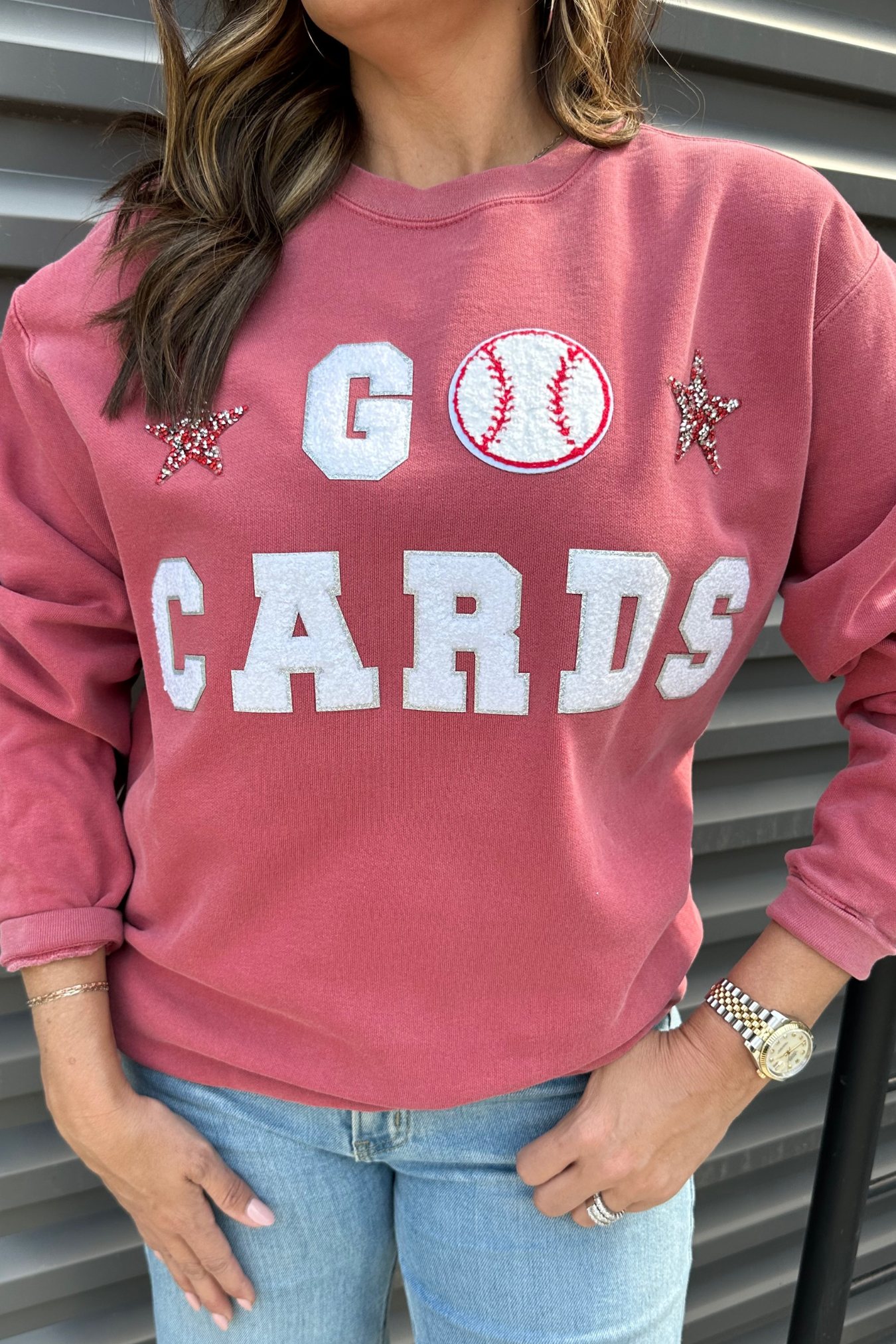 [PRE-ORDER] GO CARDS Patch Pullover