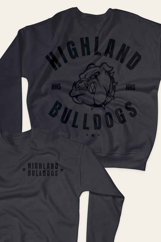 HIGHLAND BULLDOGS School Crewneck