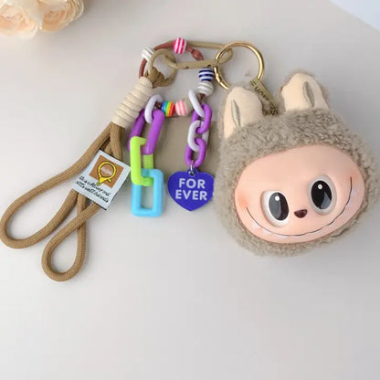 Labubu Plush Keychain
