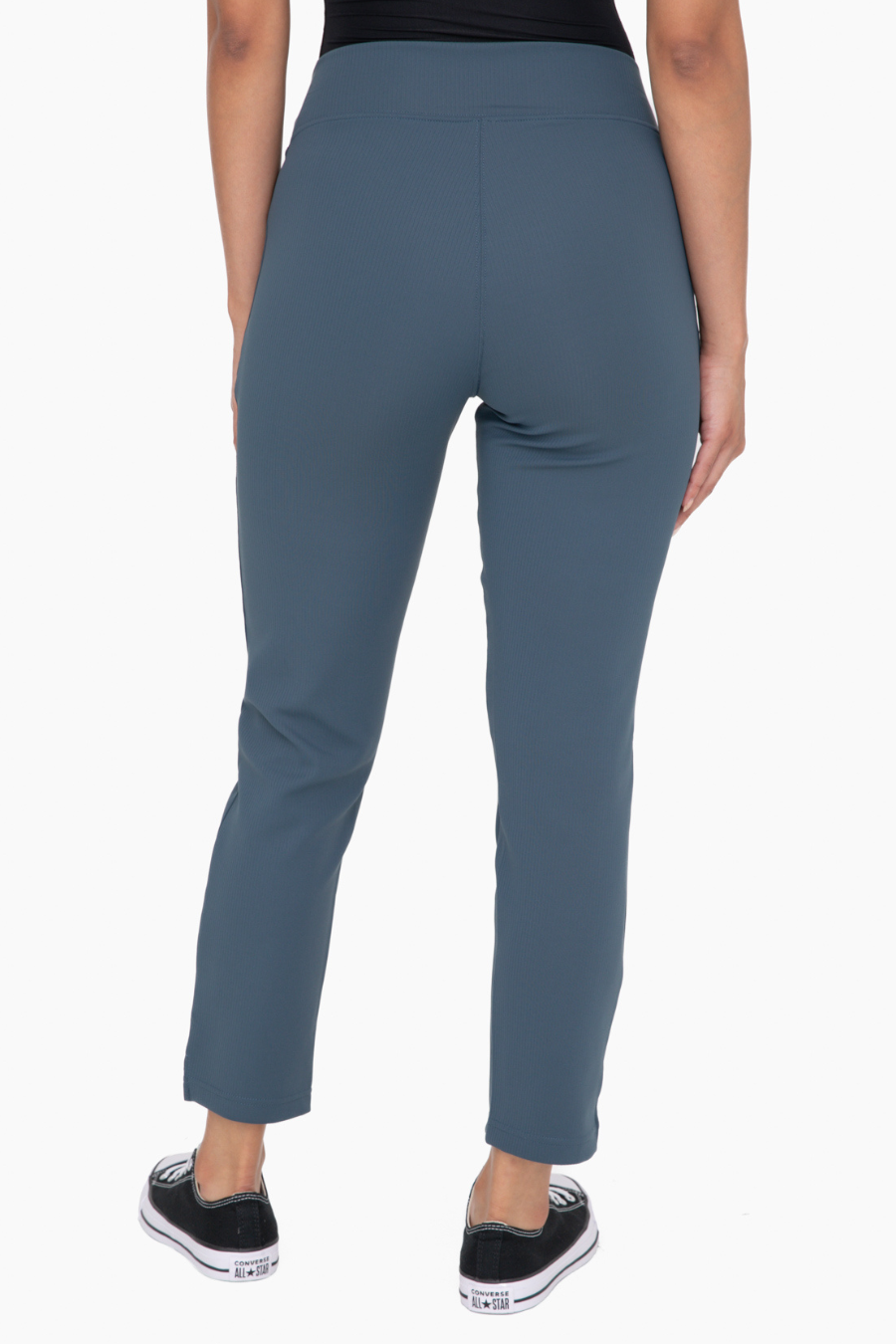 Jacquard Ribbed Tapered Pant