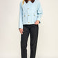Denim Contrast Collar Jacket