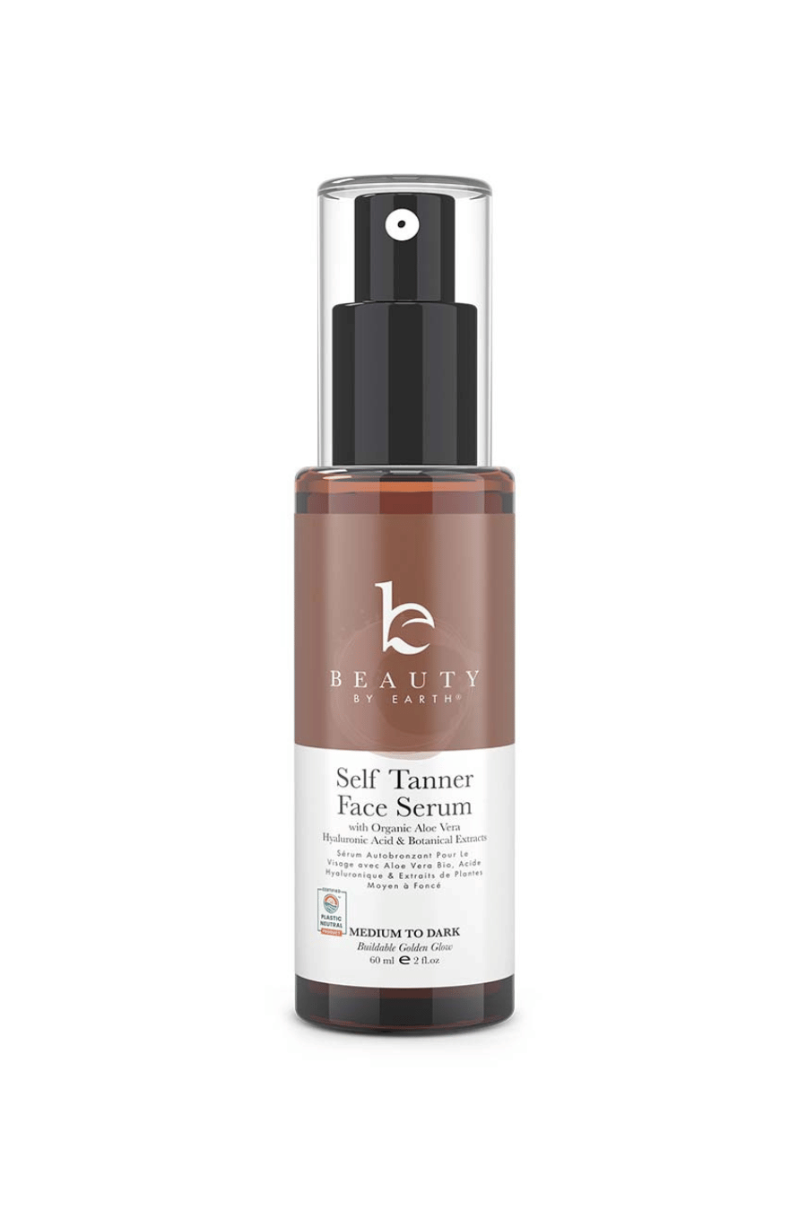 Beauty By Earth Self Tanner Hyaluronic Acid Face Serum
