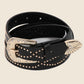 Studedd Intricate Western Buckle Belt