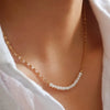 Margaux 18K Gold Non-Tarnish Freshwater Pearl Chain Necklace
