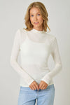 Essential Mock Neck Top