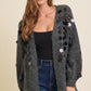 Sequin Oversized Sweater Cardigan