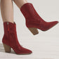 Red Crystal Cowboy Boots