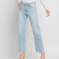 High Rise Slim Wide Jeans