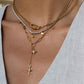 Chic Gold Plated Stainless Steel Choker Necklace