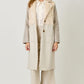 Color Blocked Long Coat
