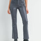 The Posie Coated Slim Bootcut Denim Jeans