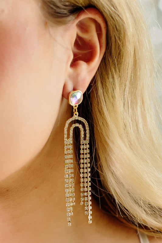 The Sparkle Arches Earrings