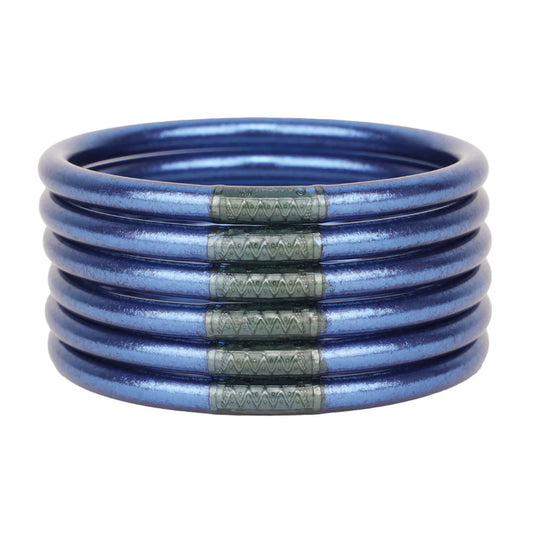 Marine Bangles (Serenity Prayer) - Set of 6