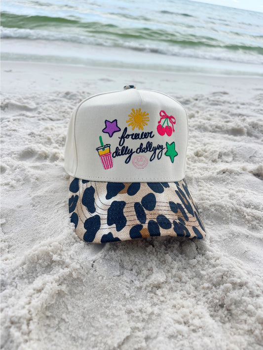 Forever Dilly Dalling Leopard Hat