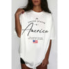 America Oversized Mineral Graphic Tee