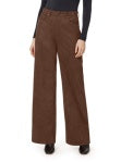 Suede Wide Leg Pants