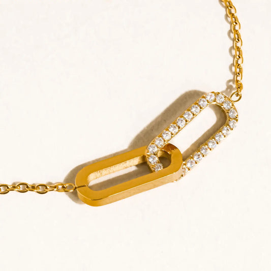 Esme 18K Gold Non-Tarnish Link Chain Bracelet
