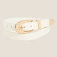 Sleek Faux Leather Belt