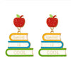 Back To School Teacher Candy Color Earrings