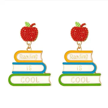 Back To School Teacher Candy Color Earrings