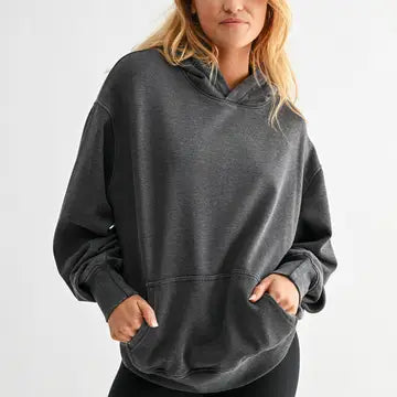 Burnout Bliss Fleece Hoodie