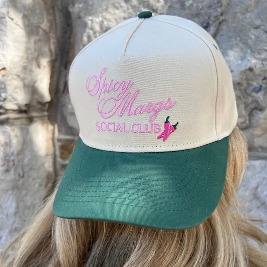 Spicy Margs Social Club Vintage Trucker Hat