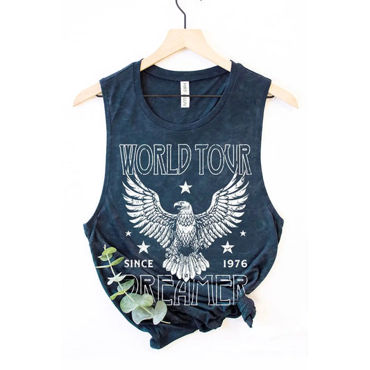 World Tour Dreamer Graphic Tank Top