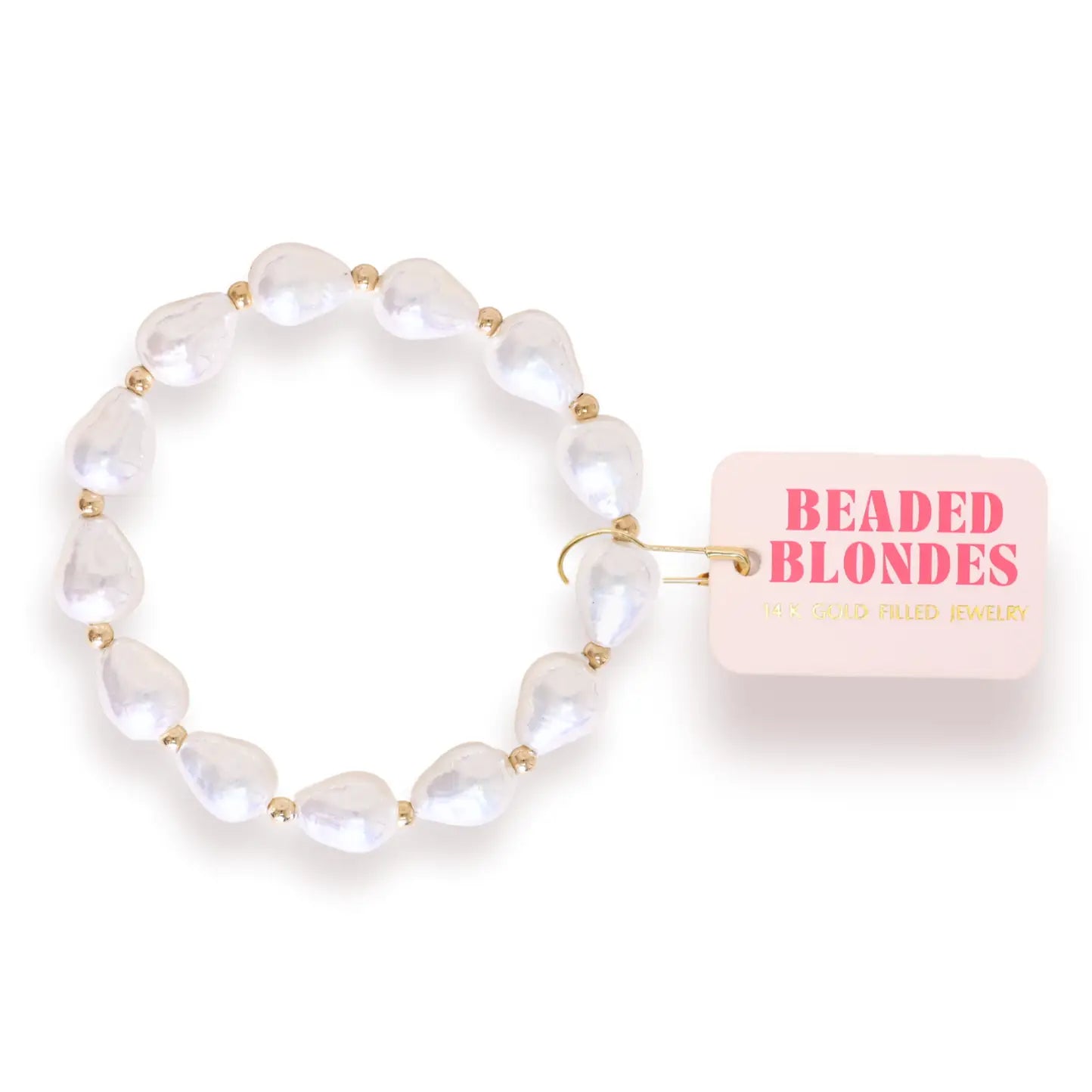 Saylor Pearl Bracelet in Gold