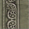 Sage Bandana Silk Scarf