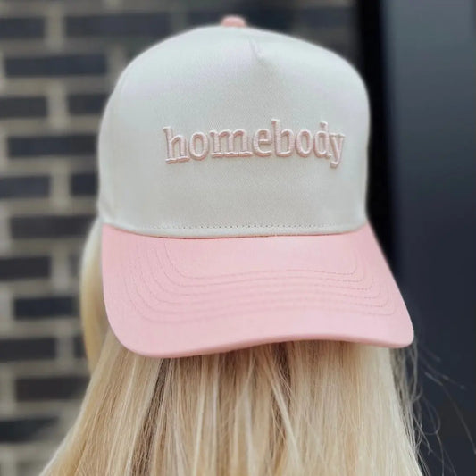 Homebody Pink Vintage Trucker Hat