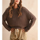 Round Neck Sweater Knitted Top