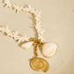Island 18K Gold Non-Tarnish Boho Shell Charm Necklace