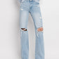 90's Vintage Super High Rise Flare Jeans