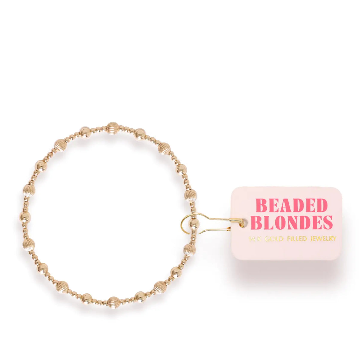 Palmer Fluted Bracelet in Gold
