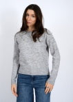 Rhinestone Bow Pullover
