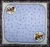 Slate Blue Brand Limited Edition Silk Scarf