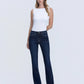 High Rise Full Length Dark Wash Bootcut Jeans