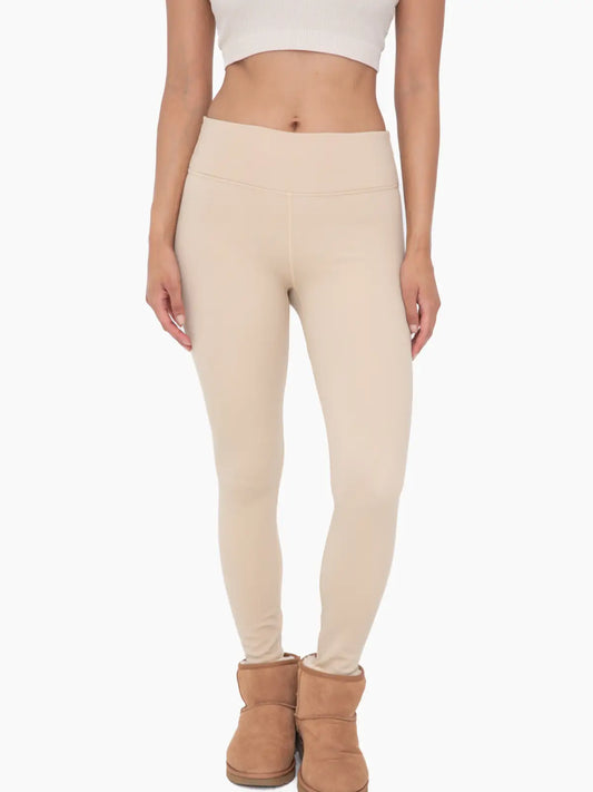 Fleece Lined Poly-Blend Leggings