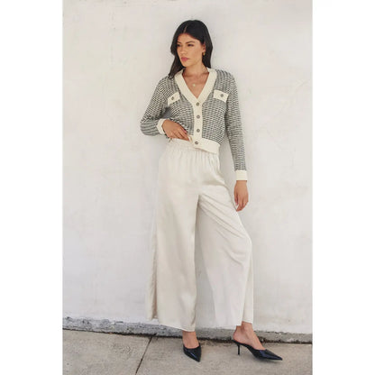 Buttery Wide Leg Pull On Pants