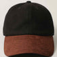 Wool Blend Casual Baseball Cap with Suede Visor