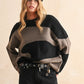 Abstract Pattern Sweater Top