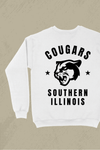 SOUTHERN ILLINOIS COUGARS White School Crewneck