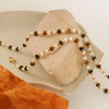 Arrow 18K Gold Non-Tarnish Boho Beaded Necklace