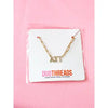 Alpha Sigma Tau Rhinestone Sorority Necklace