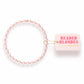 Pink Mini Luci Bracelet in Gold