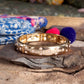 Gold-Tone Eternity Stretch Bangle