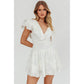 Ruffle Detail Mini Dress