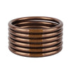 Meteorite Bangles (Serenity Prayer) - Set of 6