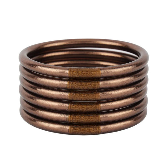 Meteorite Bangles (Serenity Prayer) - Set of 6